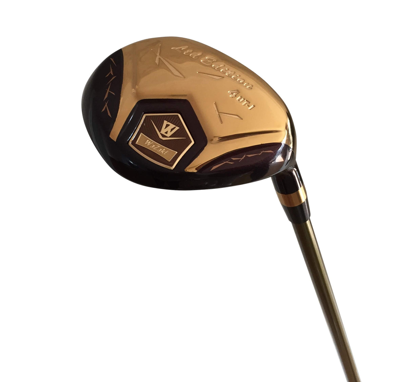 Japan WaZaki Single Hybrid Iron USGA R A Rules Golf Club with Cover,WLIIs Model,Men's Regular Flex,65g Graphite Shaft,Standard Length